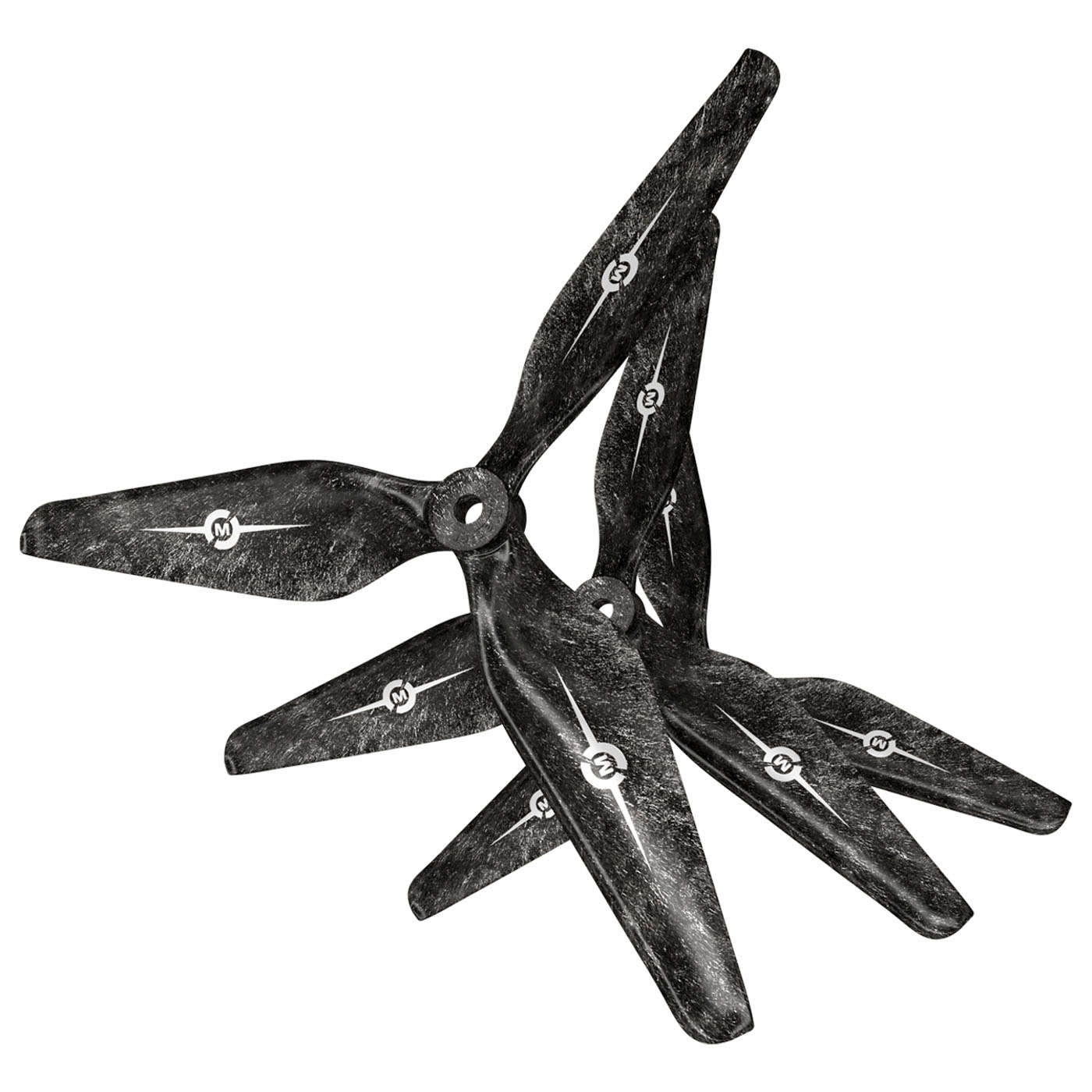 3MR Series - 3-Blade 7x3.7 Carbon Fiber Reinforced Propeller (CW) Rev./Pusher