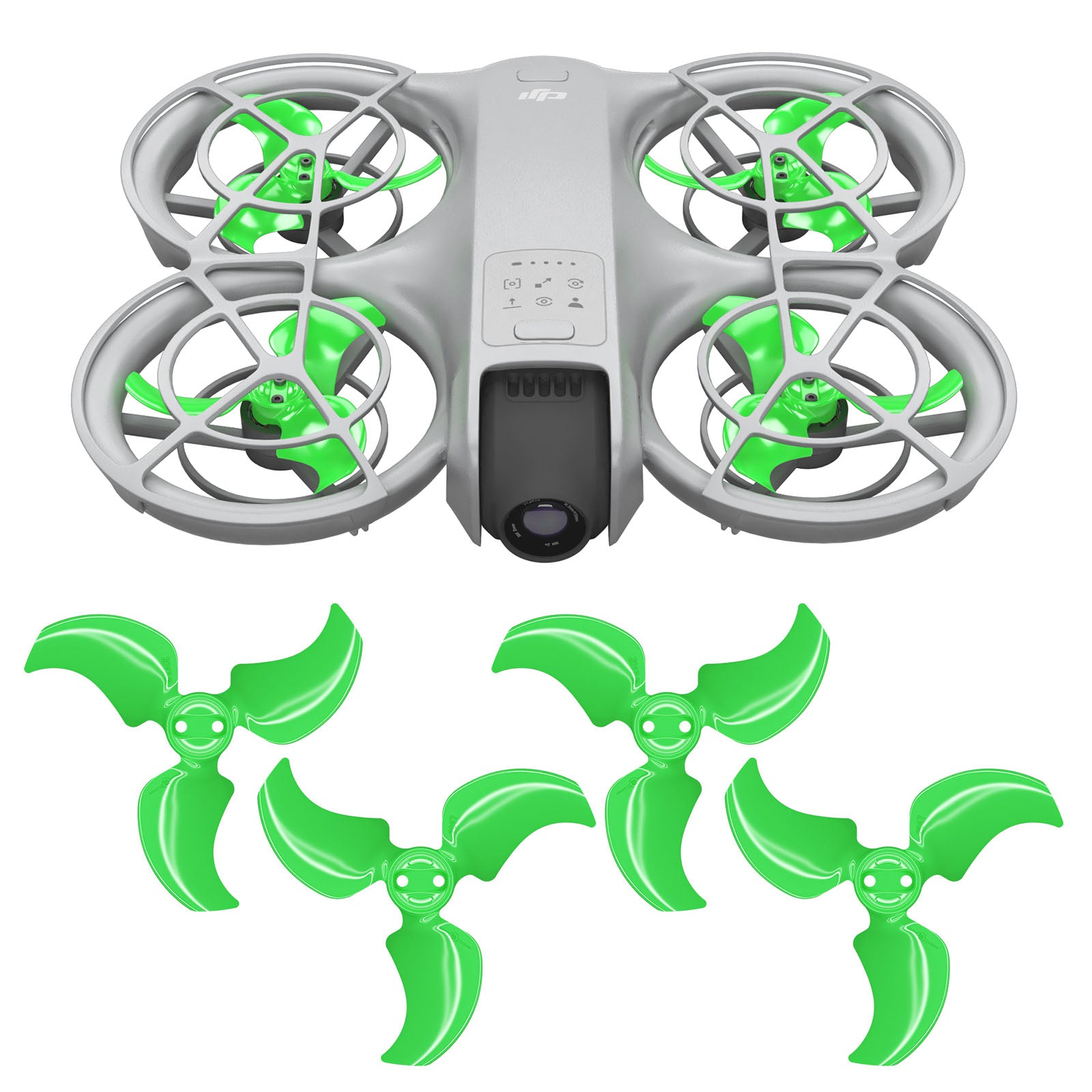 DJI Neo STEALTH Upgrade Propellers - x4 Green