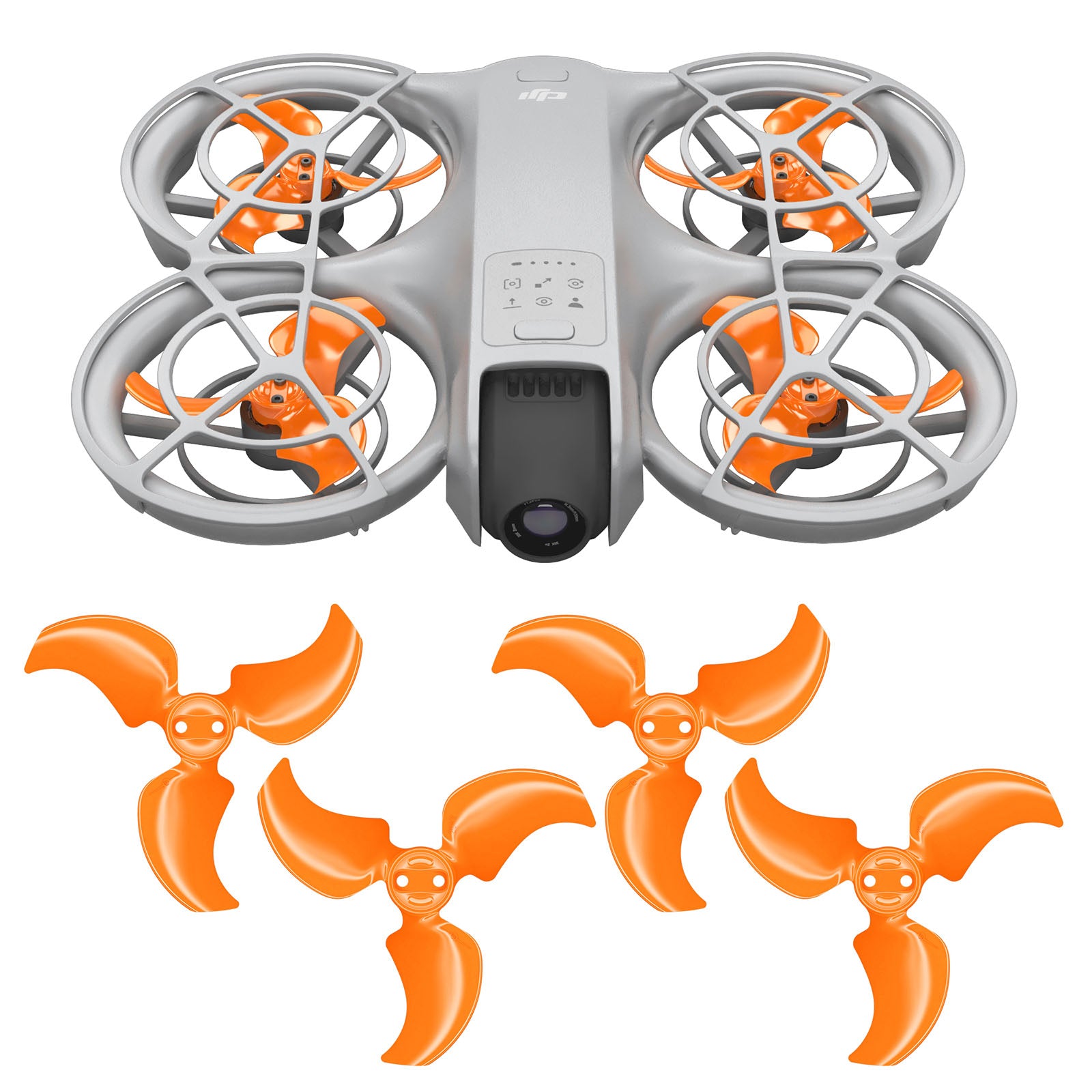 DJI Neo STEALTH Upgrade Propellers - x4 Orange