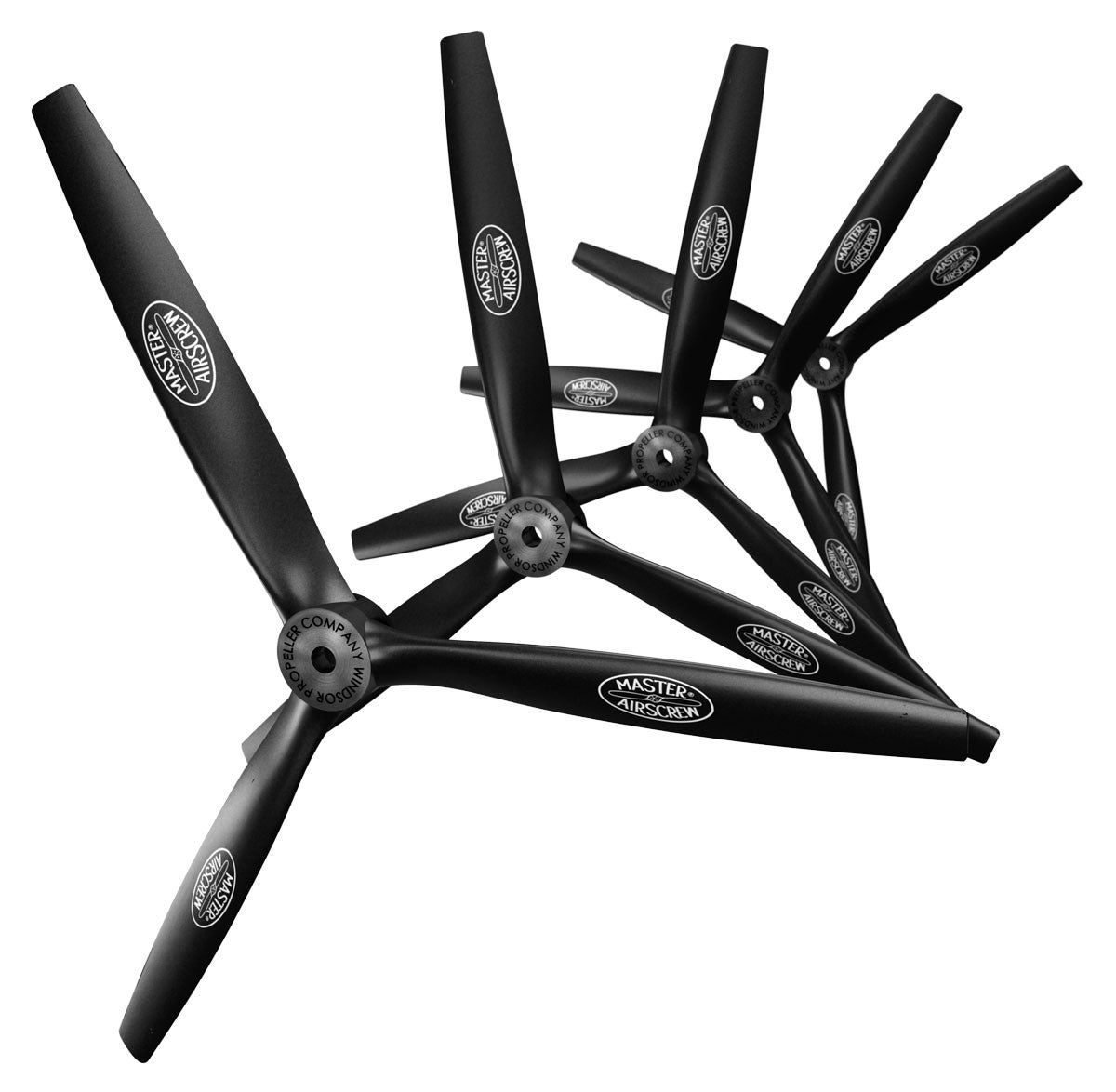 3-Blade - 13x12 Propeller Black