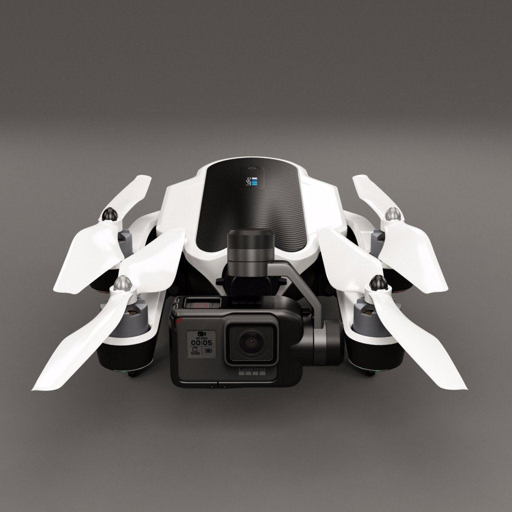 GoPro Karma Built-In-Nut Upgrade Propellers - AQUA BLUE - Airscrew 10x4.5 MR Drone Series